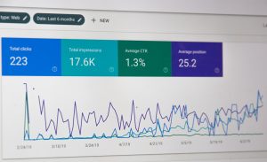 monitor screengrab of Google Search Console - Photo by Stephen Phillips - Hostreviews.co.uk